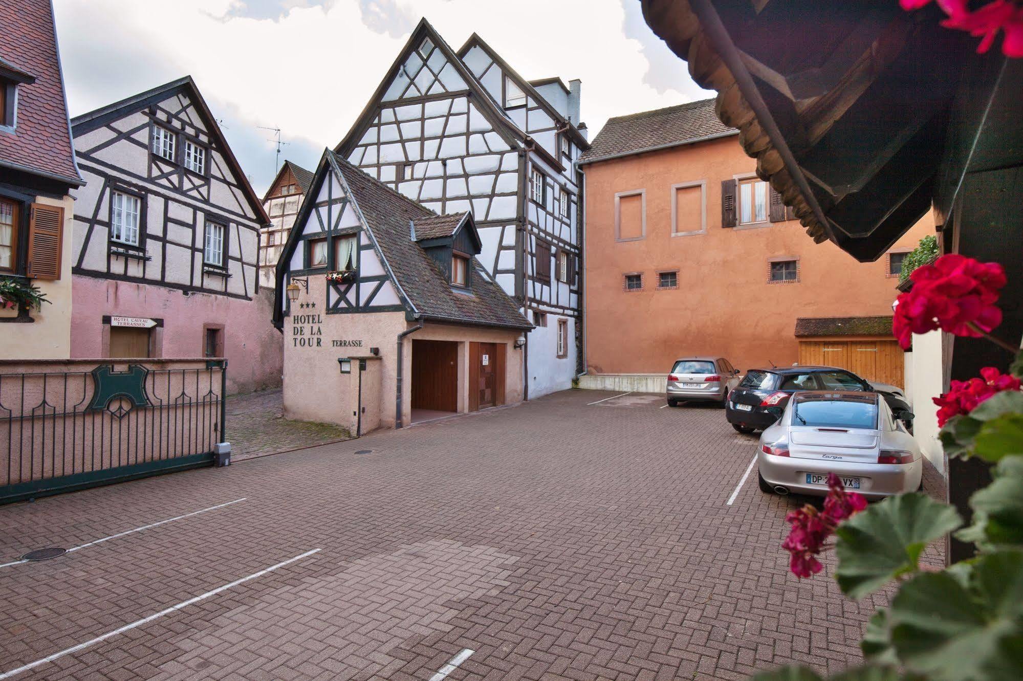 Hotel De La Tour Ribeauvillé Eksteriør bilde